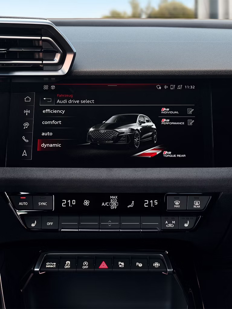  Infotainment system of Audi.